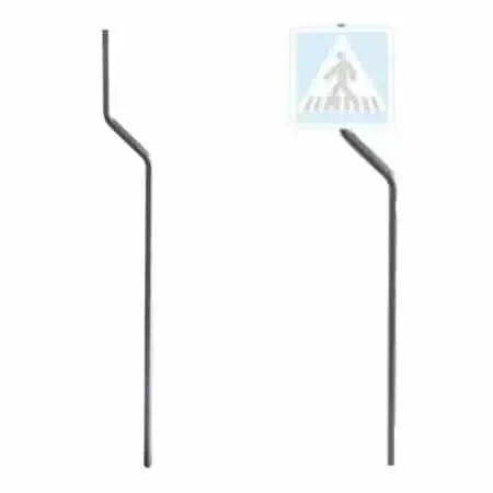 Poste circular desplazado