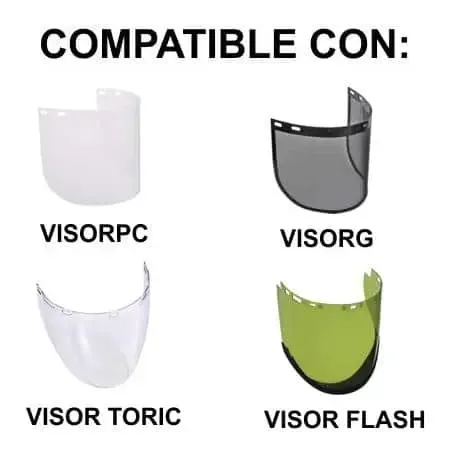 Porta Visor Holder para cascos seguridad Delta plus - Imagen 3