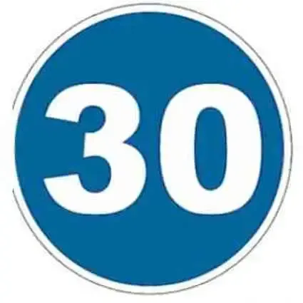 Velocidad mínima R-411 ( A elegir número )