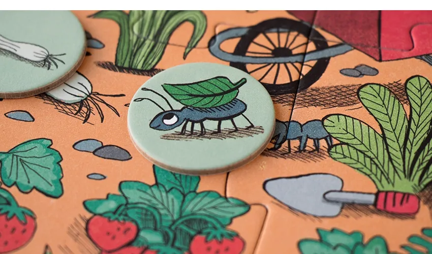 Puzzle Rabbits Garden Londji - Imagen 4