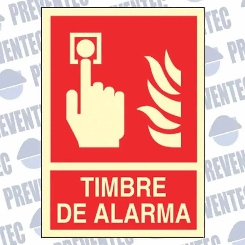 Señal : Timbre de alarma