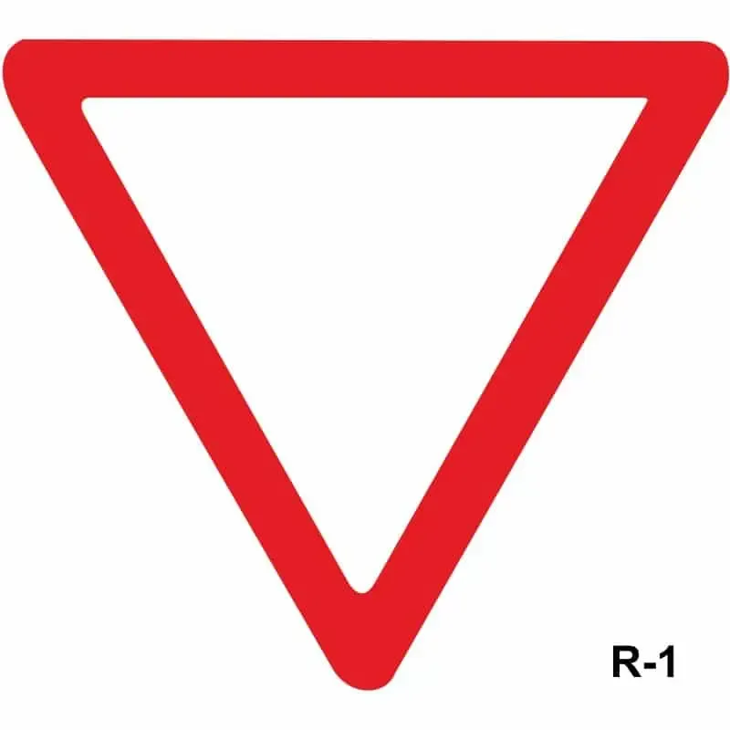 Ceda el paso – ( R-1 )