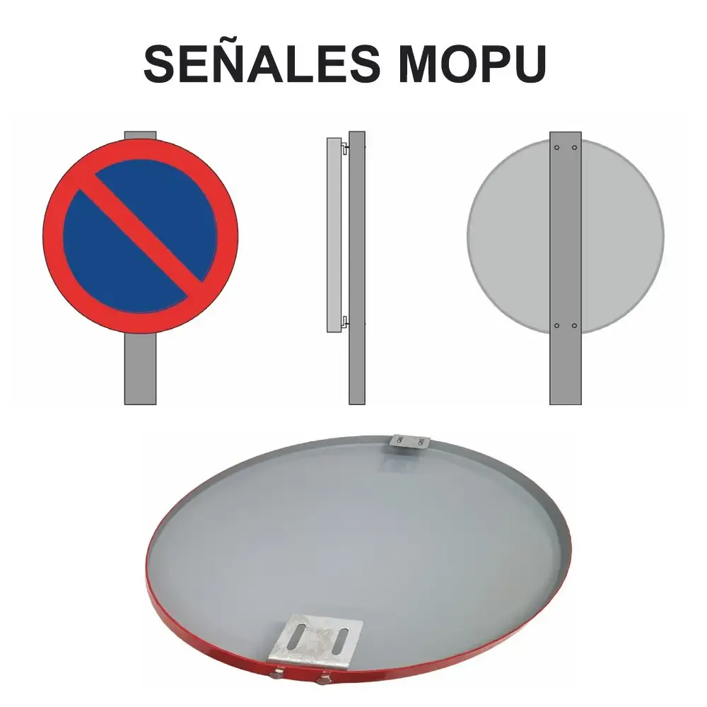 Señal prohibido estacionar – ( R-308 ) - Imagen 3