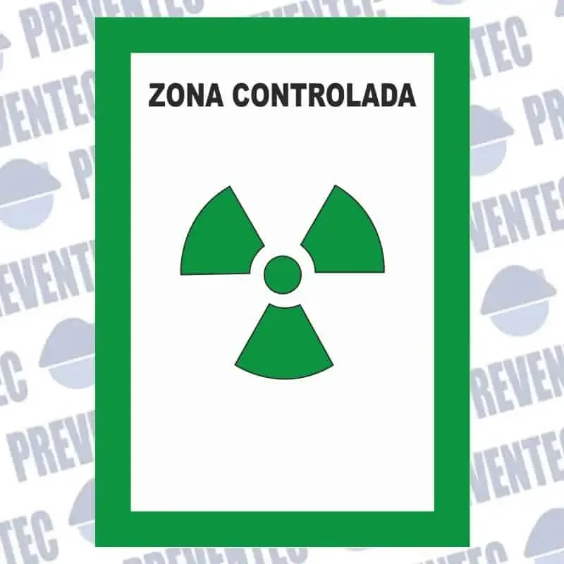 Señal radiactiva : Zona controlada