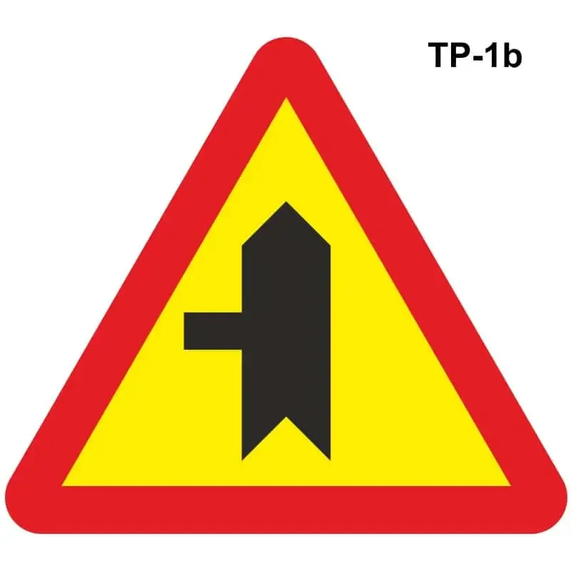 Obras: Con prioridad sobre vía a la izquierda TP-1b