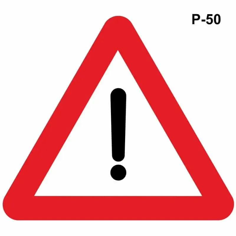 Otros peligros – ( P-50 )