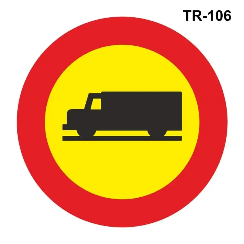 Obras: Entrada prohibida a vehículos de transporte de mercancías