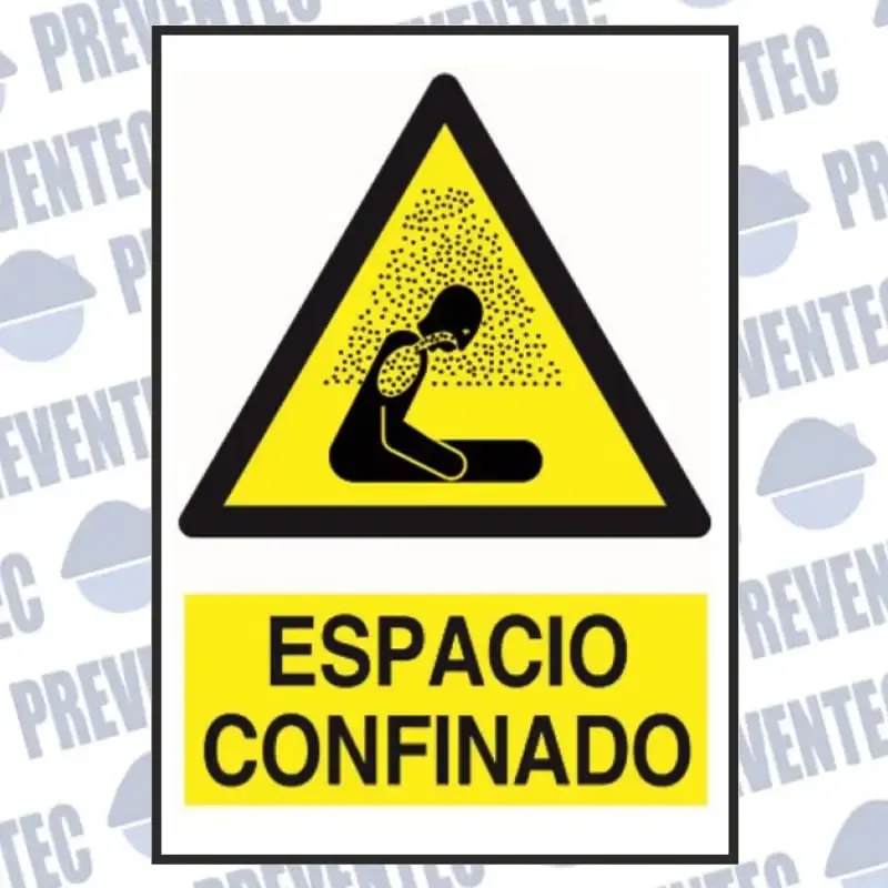 Señalización espacios confinados