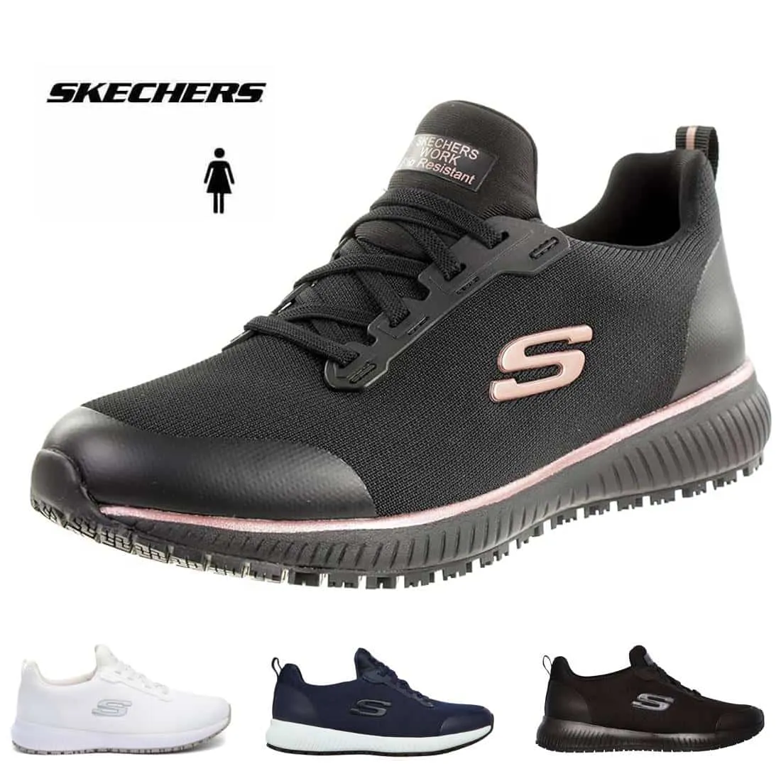 Skechers Squad SR – Zapatillas para mujer
