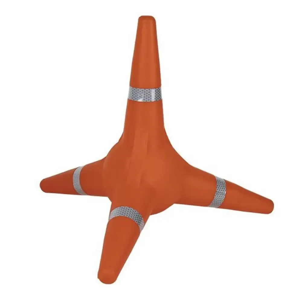 Tetrápodo policía de señalización – Cono reflectante