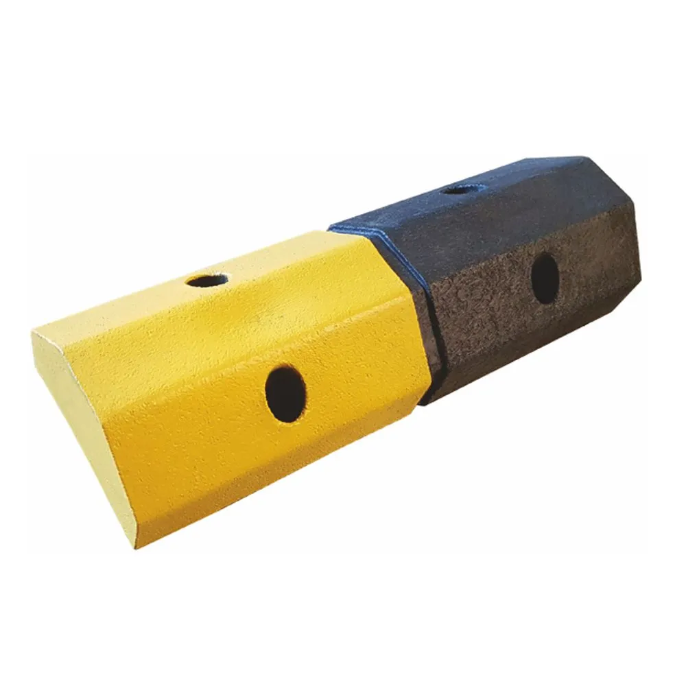 Tope aparcamiento de goma de 50x16x10 cm