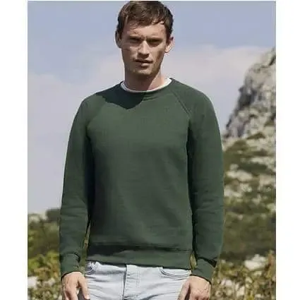 Sudadera de trabajo Fruit Ranglán Hombre 280 gr - Imagen 2