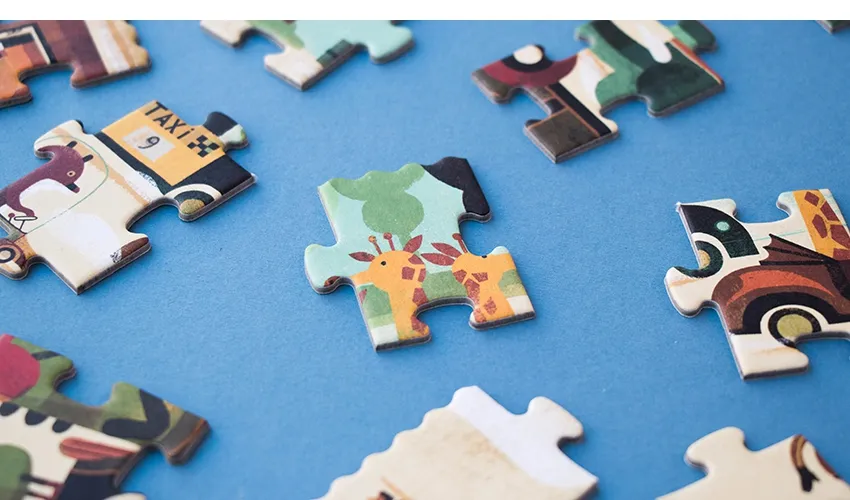 Puzzle Vroom Vroom Londji - Imagen 4