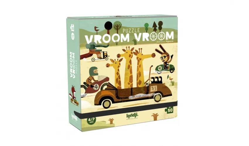 Puzzle Vroom Vroom Londji