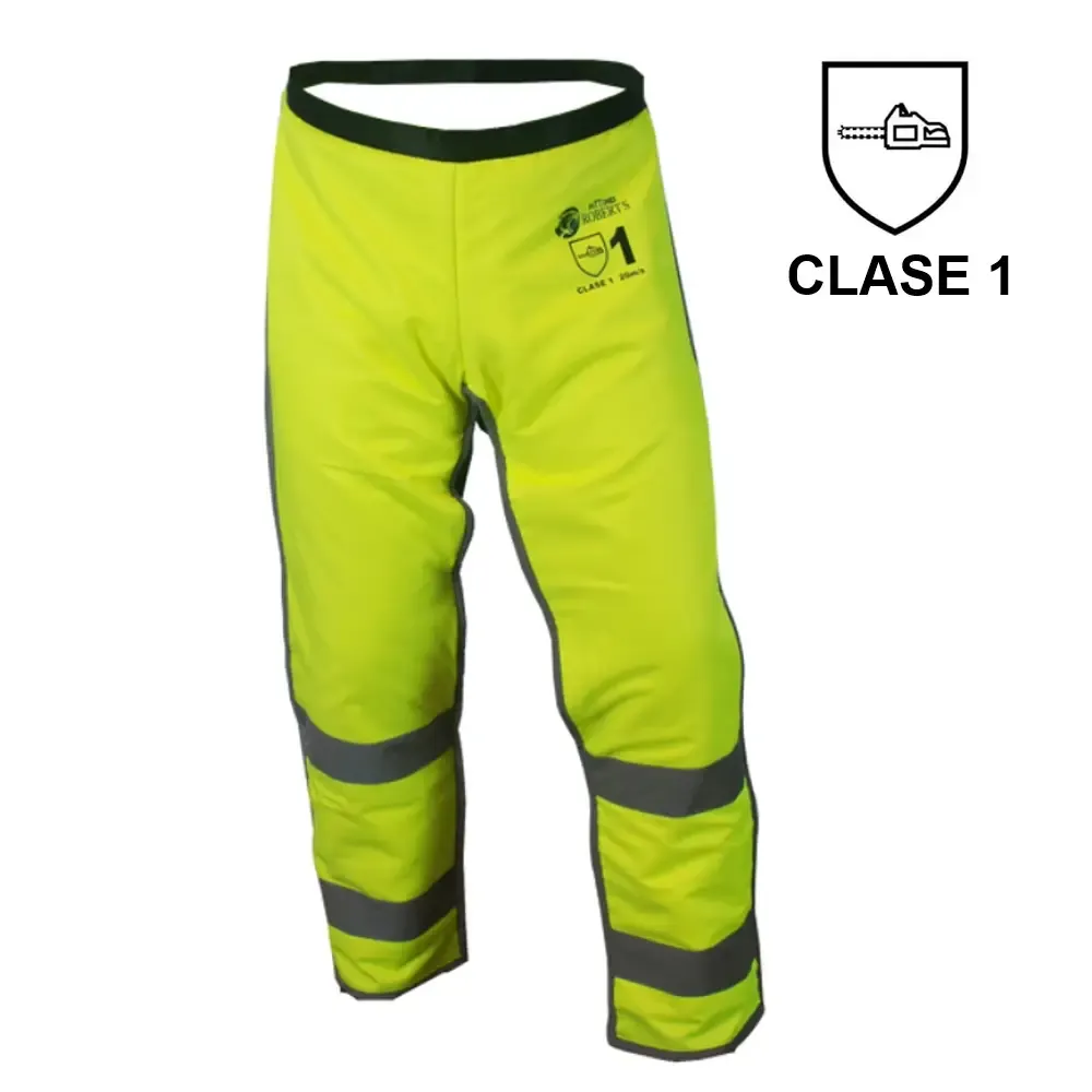 Zahones anticorte motosierra de alta visibilidad – Pattones Robert`s - Imagen 2