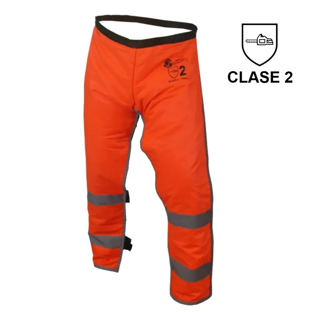 Zahones anticorte motosierra de alta visibilidad – Pattones Robert`s - Imagen 3