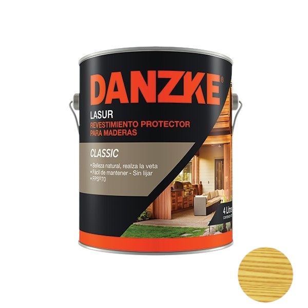 Danzke Lasur Natural 1 Litro Petrilac