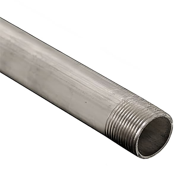 Cañería Galvanizada ISO Liviana c/ Hilo 1 1/2 Pulgadas x 2.9 mm Tira 6 Metros