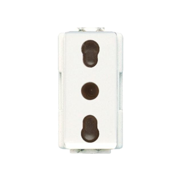 Toma 2P+T 10 y 16A 250V blanca Modus Plus Bticino