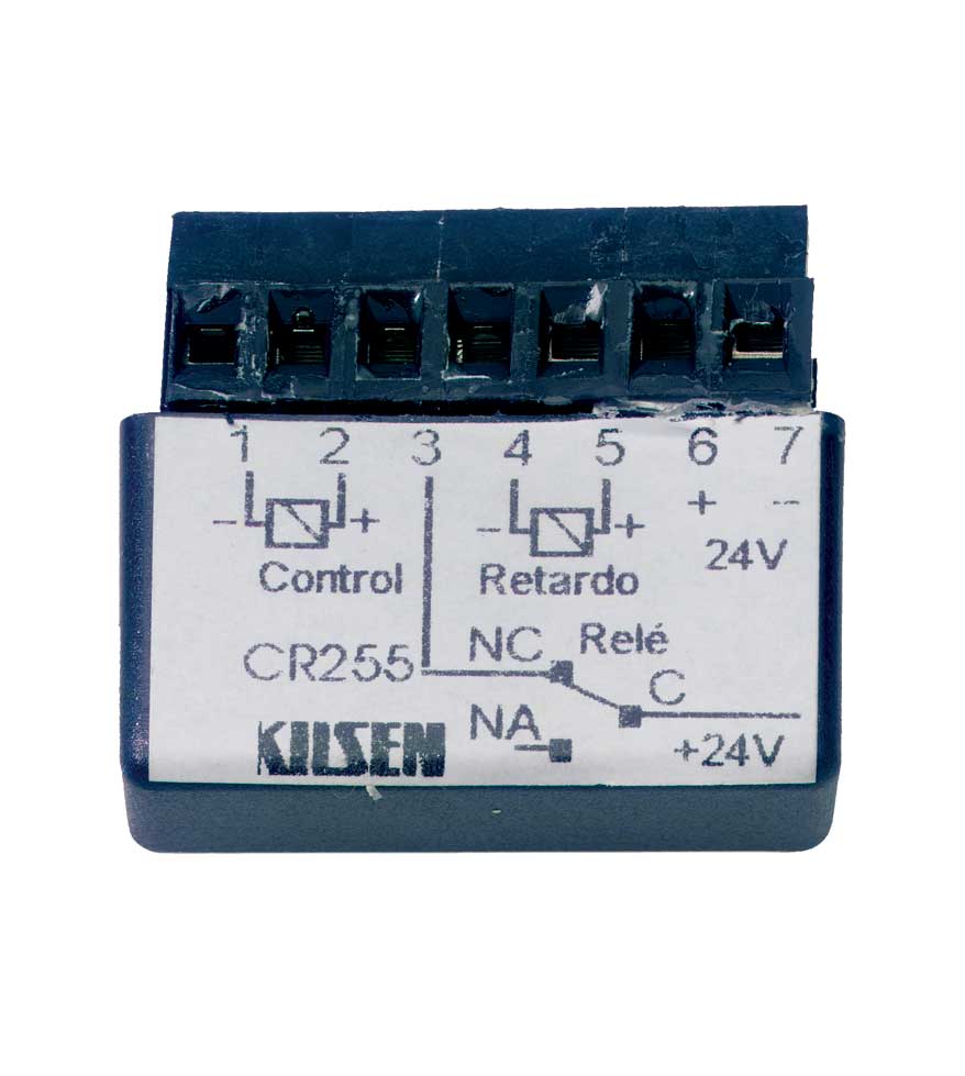 Circuito Electrónico De Retardo CR255