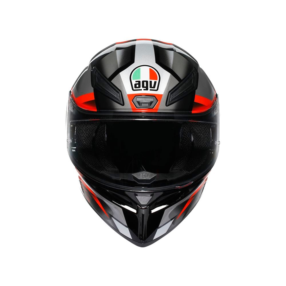 CASCO AGV K1 S AGV E2206 FASTLAP BLACK/GREY/RED - Imagen 4