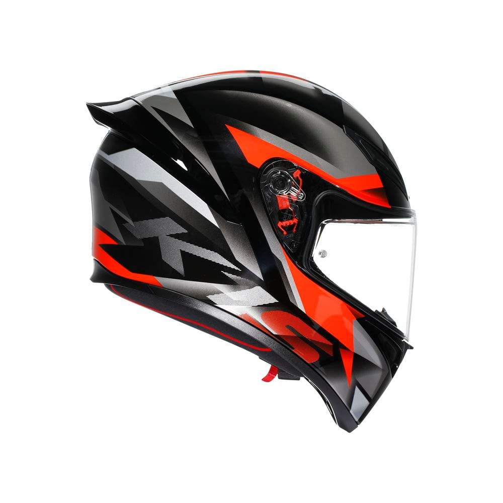 CASCO AGV K1 S AGV E2206 FASTLAP BLACK/GREY/RED - Imagen 3