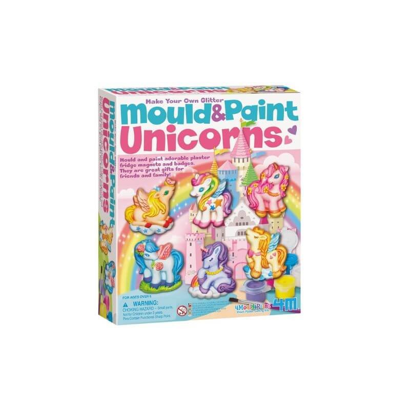 Moldea y Pinta Unicornios