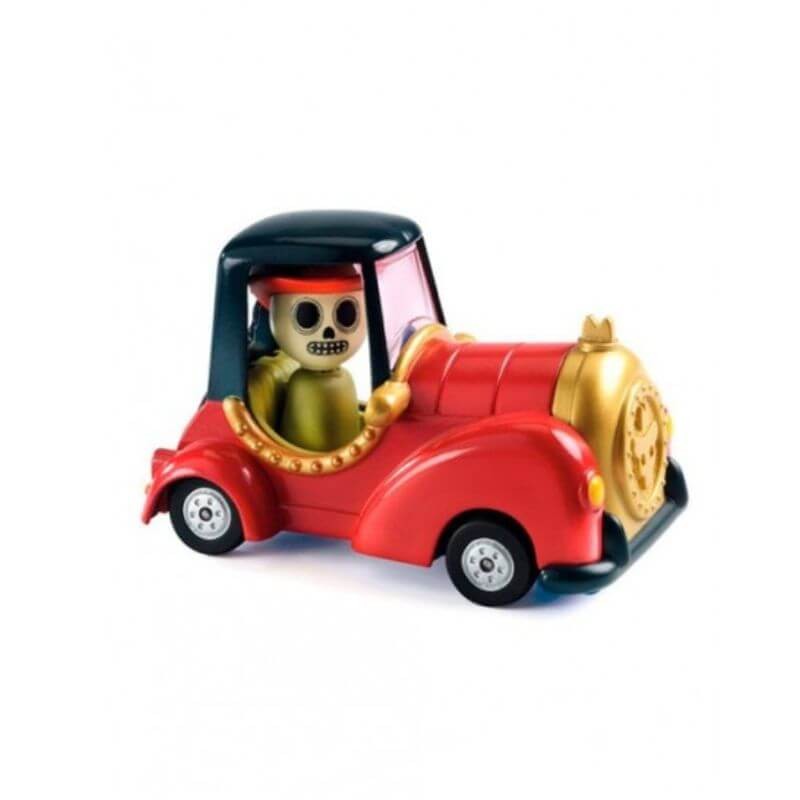 Crazy Motors Red Skull