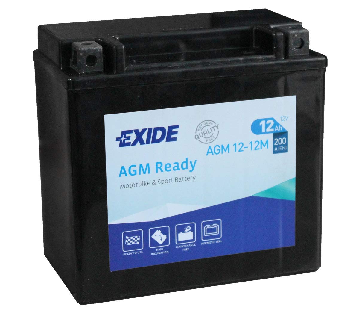 AGM12-12M Batería moto EXIDE