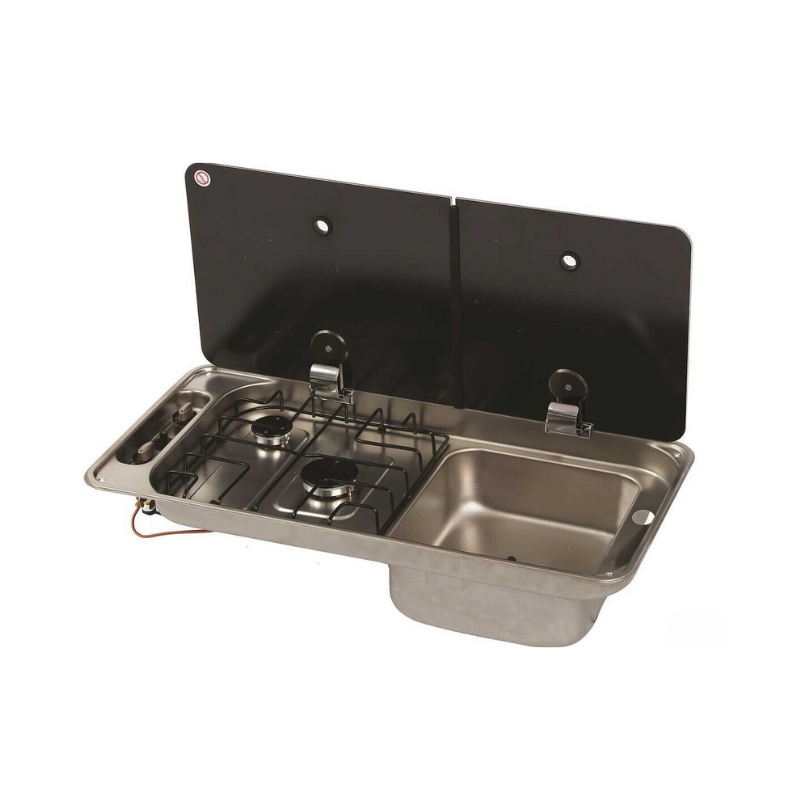 CAN Cocina Fregadero 2 Fuegos FL1401