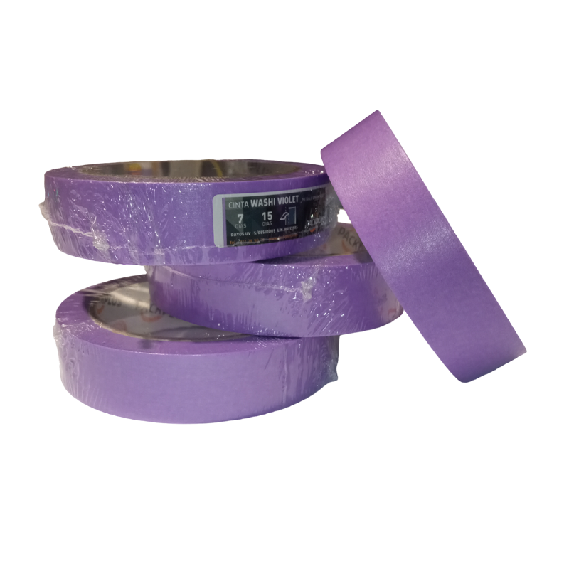 Cinta de Arroz Washi Violeta