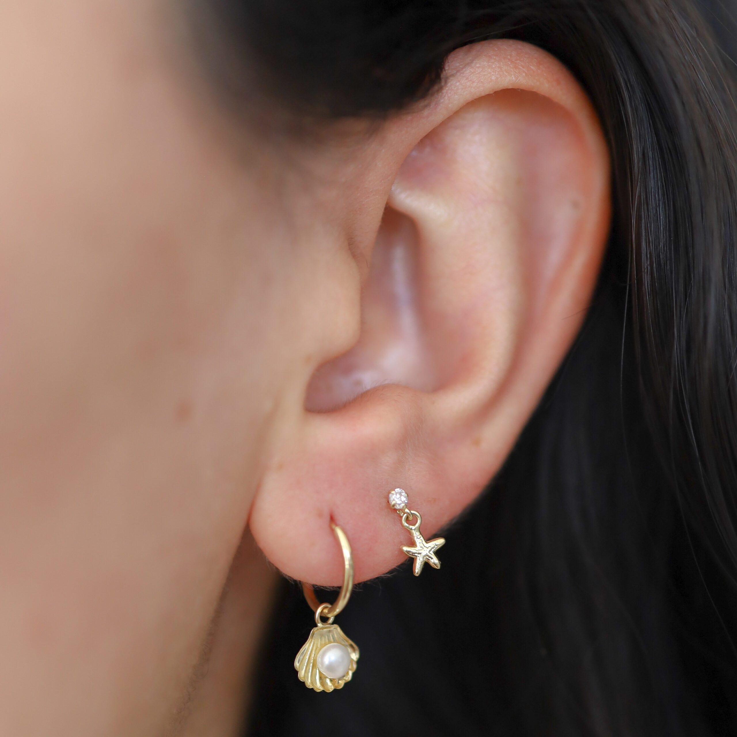 Arete Estrellita Marina - Imagen 2