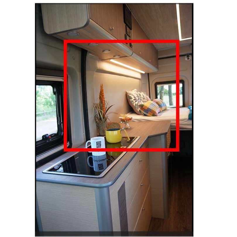 Panel ABS Lateral Derecho Trasero L3 Ducato Jumper Boxer Beige 2006-2025 - Imagen 3