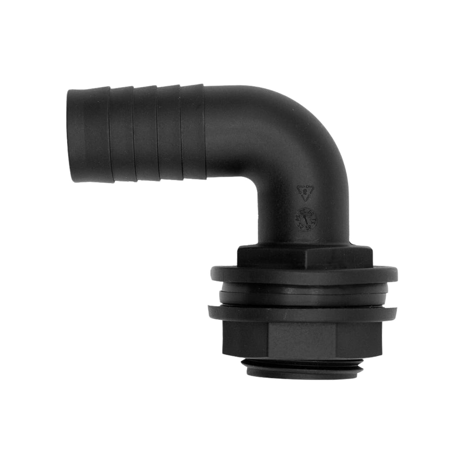 Pasamuros 90 grados 25 mm