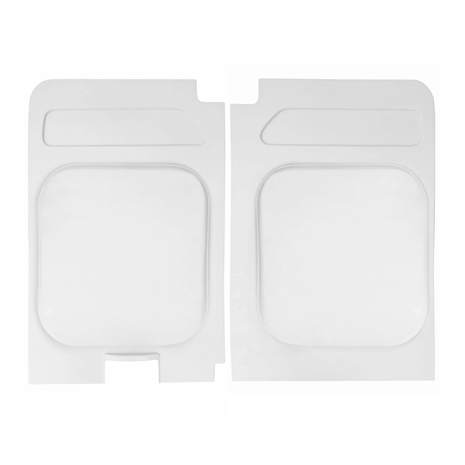 Paneles Superiores ABS Puertas Traseras Ducato/Jumper/Boxer Blanco Cuero 2006-2025