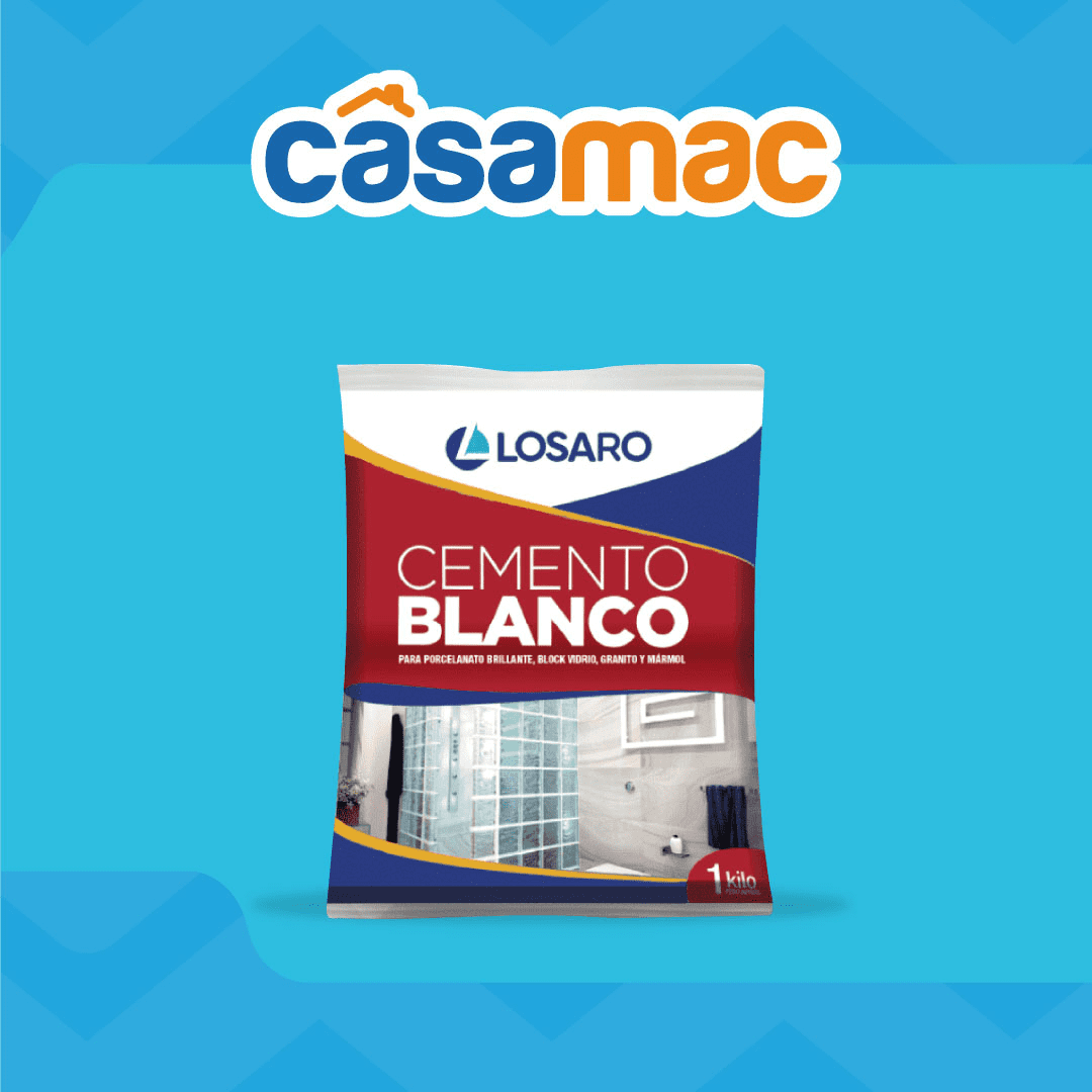 CEMENTO BLANCO LOSARO DE 1 KG