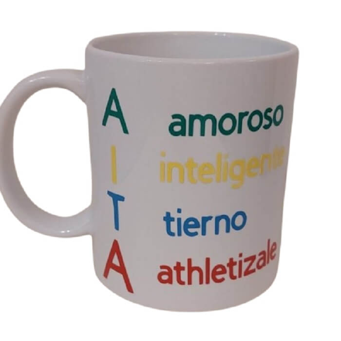 Taza Aita amoroso inteligente tierno athletizale