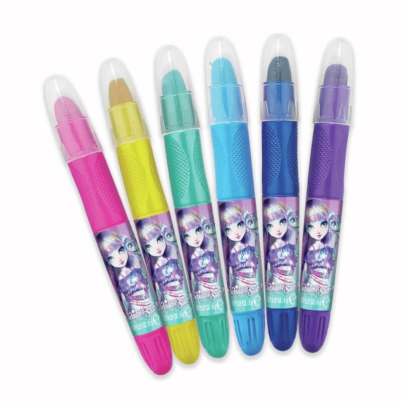 Tizas con purpurina para el cabello - Imagen 2